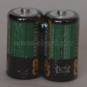 Baterie GP 1,5V R14P (C, malé mono)