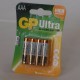 Mikrotužková baterie GP Ultra Alkaline R03 1,5V (AAA)