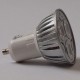 LED žárovka GU10 3W cold white power led