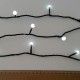 300 LED, 30 m, 21 W, Vánoční osvětlení - řetěz cherry, IP 44, CW