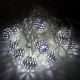 20 LED, 3 m, 1 W, Vánoční osvětlení - řetěz metal ball, IP 20, CW