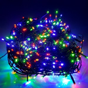  EMOS 500LED vánoční osvětlení - řetěz 50m, IP44, MC, časovač